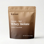 Kazast® Whey Protein Isolate Powder - Dutch Chocolate